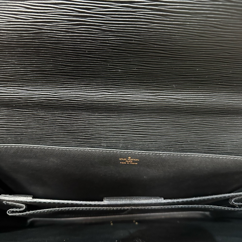 Louis Vuitton Black Epi Serviette Metis Vintage Briefcase - Picture 6 of 9
